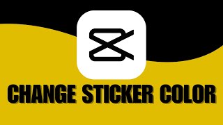 How To Change Sticker Color On CapCut PC [upl. by Airdnassac975]