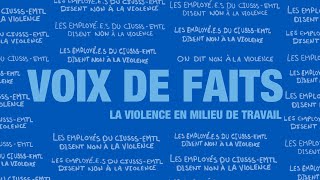 Conséquences et impacts psychologiques de la violence au travail  Santé  CIUSSSEMTL [upl. by Aicssej]