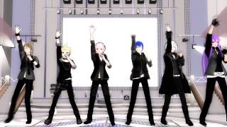 【VOCALOID】 Maji LOVE 1000 【MMD】 [upl. by Veneaux404]