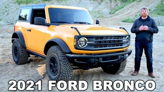 2021 Ford Bronco  Complete Look At The New Bronco [upl. by Airdnax]