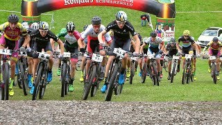 MTBBundesliga XCO 2017 in Titisee Neustadt  Elite MenU23 [upl. by Adnamahs]