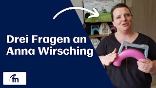 Drei Fragen an Anna Wirsching  by Fränkische Nachrichten [upl. by Llerrom]