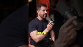 Indian football academy speech John Abraham and Ranveer allahbadiashortspodcast [upl. by Reube]