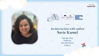 PKF  Muskaan present an Interaction with Author Savie Karnel at The BSS School Kolkata [upl. by Inneg411]