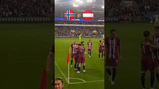 Haaland Norway Goals vs Austria  Nations League Day 5 🇳🇴⚡️🇦🇹 shorts [upl. by Hillman]