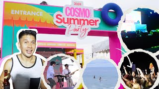 Heres what you missed at the COSMO SUMMER PARTY 2024 in La Union Drinks Party Adventure [upl. by Chaddy]