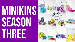 Introducing Minikins Season Three  12 VideoPDF Pattern Bundle [upl. by Itsur]