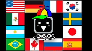 INCREDIBOX SPRUNKI in lots of countries 360° [upl. by Faludi912]