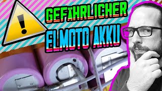 GEFÄHRLICHER⚠️ ELMOTO AKKU VON EBAY KLEINANZEIGEN  SCHOCK ⚠️ [upl. by Nary]