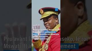 Eswatini  Meurtre de l’avocat Thulani Maseko [upl. by Petrine]