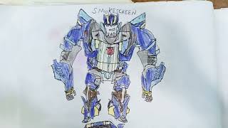 smokescreen transformers prime beast hunters [upl. by Nylinej]