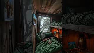 Raindrops Cozy Corners and Cabin Peace Perfect for Finding Your Calm [upl. by Sada]