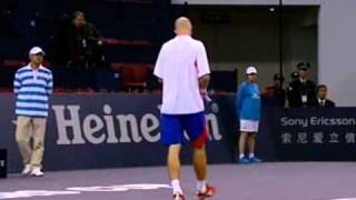 Iván Ljubicic vs David Nalbandiánwmv [upl. by Annoyik]