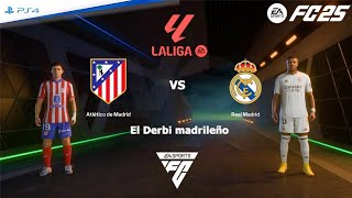 FC 25 PS4  Atletico Madrid vs Real Madrid  LALIGA EA SPORTS 2425 [upl. by Iphlgenia486]