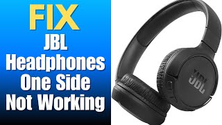 JBL Headphones One Side Not Working FIX [upl. by Nogam]