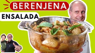 🇮🇹 ¡Receta Siciliana Berenjena en Ensalada [upl. by Acus457]