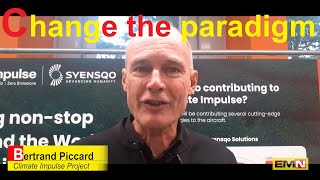 Bertrand Piccard and the Climate Impulse project [upl. by Nalyac]