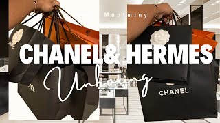 Luxury Haul  Chanel 2024 Spring Summer Haul  Hermes Unboxing ☆ [upl. by Agathe]