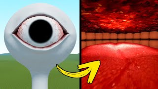 WHATS INSIDE EYE TOWER MONSTER in Garrys Mod [upl. by Maddis]