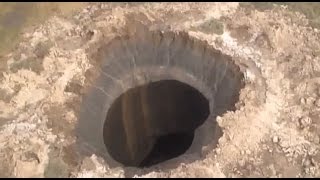 Mysterious Giant Hole Suddenly Appears in Siberia [upl. by Nomis426]