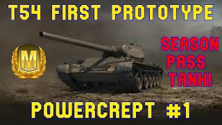 T54 First Prototype Season Pass Tank PowerCrept 1 ll World of Tanks Console  Wot Console [upl. by Lemert]