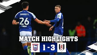 HIGHLIGHTS  TOWN 1 FULHAM 3 [upl. by Tillio]