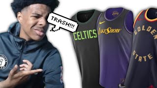 These New Jerseys Are Trash  Reacting To 20242025 Nba City Jerseys [upl. by Malone]