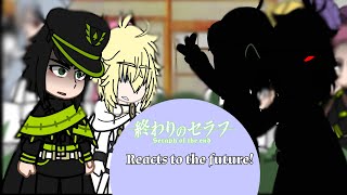 Past Seraph of the End react  Future Yuu and Mika  MikaYuu and other ships [upl. by Yale731]