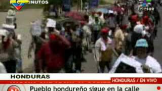 HONDURAS Resistencia popular en Honduras [upl. by Sigvard]