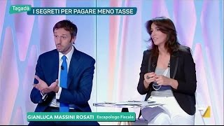 Escapologia Fiscale su La7  Tagadà [upl. by Elbag]