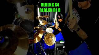 Skill building exercise no 12 drums drumcover drummer drumming drums [upl. by Borroff]