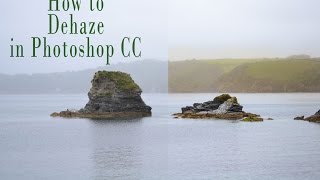 Photoshop Tutorial  How to Dehaze a photo [upl. by Danyette]