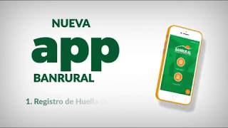 Registro de Huella Digital Nueva App Banrural [upl. by Ecilahc418]