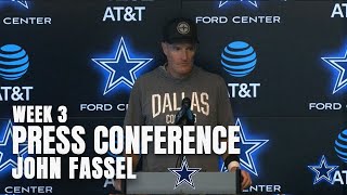 John Fassel Hes Always Responded  Dallas Cowboys 2021 [upl. by Sandry904]