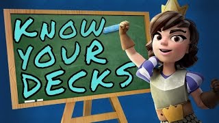 Clash Royale  KNOW YOUR DECK ARCHETYPES [upl. by Yrojram]