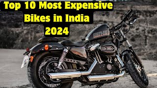 Top 10 Most Expensive Bikes in India [upl. by Amathiste543]