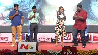 Anchor Shilpa Comedy with Short Film Actors at Dohchay Movie Audio Launch [upl. by Glanti]