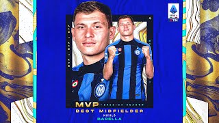 Nicolò Barella is the best midfielder of the 202223 season  Serie A 202223 [upl. by Assela]