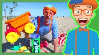 Blippi Videos for Kids  Playing with Sand Toys and More 30 Mins [upl. by Yvan992]