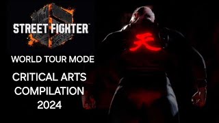 SBCG Compilation  Street Fighter 6 World Tour Mode Critical Arts Vol 1 [upl. by Durno69]