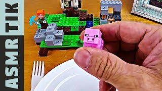 LEGO for LUNCH ASMR Dinner  ASMR eating sounds no talk [upl. by Whitehurst]