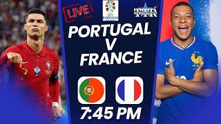 Portugal vs France full Penalty fan cam  Cristiano Ronaldo and Pepe cry Euro 2024 [upl. by Akeemahs34]