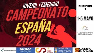 CEV JUVENIL FEMENINO 2024  RUBIELOS DE MORA1 [upl. by Martens]