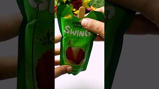 Swing Lush Lychee juice popsicle  Lychee ice cream shorts viral youtubeshorts [upl. by Morty]