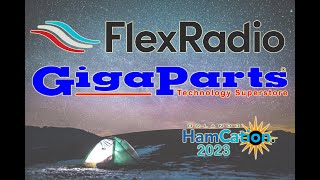 FlexRadio Gear Now Available at GIGAPARTS  Hamcation 2023 [upl. by Mapel]