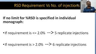 RSD REQUIREMENTS AS PER USP GENERAL CHAPTER CHROMATOGRAPHY 621 [upl. by O'Hara]