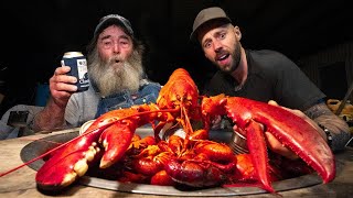 Cajun Style LOBSTER BOIL with Skeeter Ray [upl. by Heisel200]