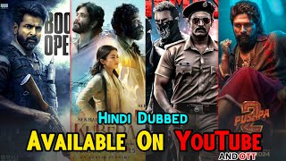 Top 10 New South Indian Hindi Dubbed Blockbuster Movies On YouTube And OTT  Rangabali  Meiyazhagan [upl. by Bratton]