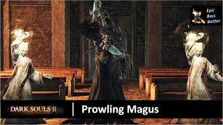 Dark Souls II  Prowling Magus Boss Battle [upl. by Descombes]