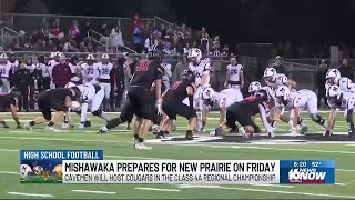 Mishawaka New Prairie to square off in regional championship [upl. by Enneyehs]